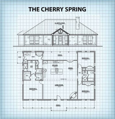 The Cherry Spring floor plan